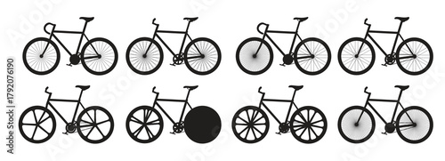  fixie bike vector