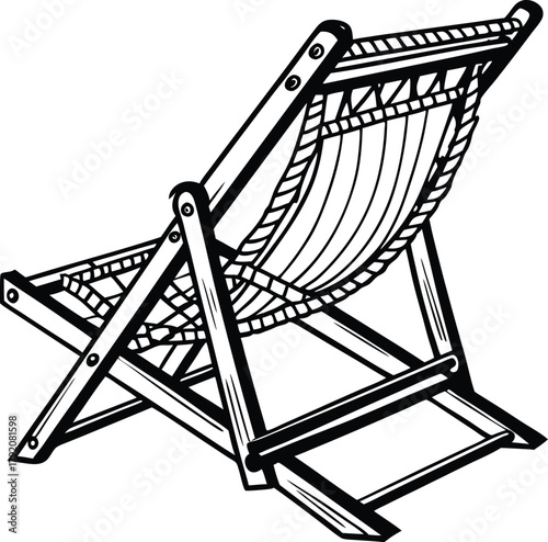 hammock on white