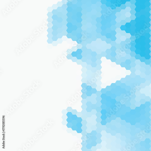 blue geometric background.. Eps 10