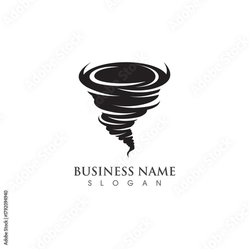 Tornado symbol vector illustration