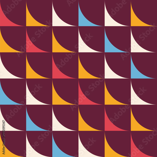 Abstract geometric vector s...