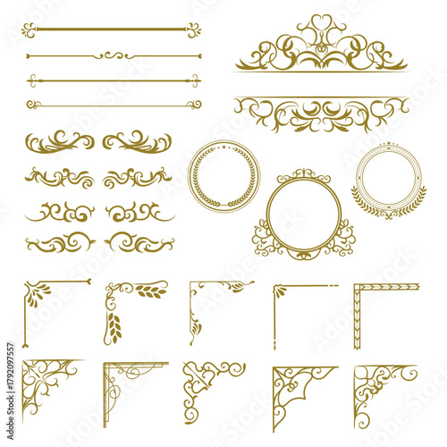 装飾フレーム素材セット