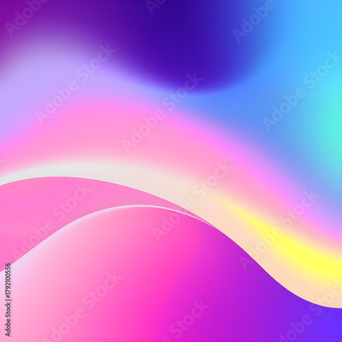 Colorful Gradient Background with Grainy Noise Texture. Modern and Futuristic Design with Smooth Fluid Shapes, Ideal for Posters with a Unique Visual Appeal.