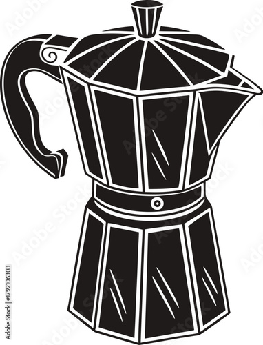 coffee maker vector illustration