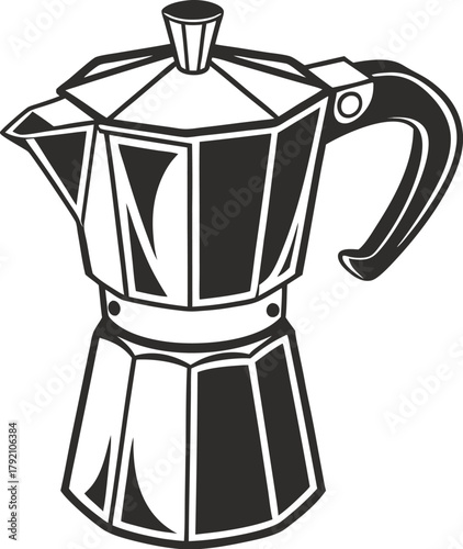 coffee maker isolated on white background