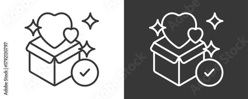 Fulfillment Icon Set Vector Collection Isolated In Black And White