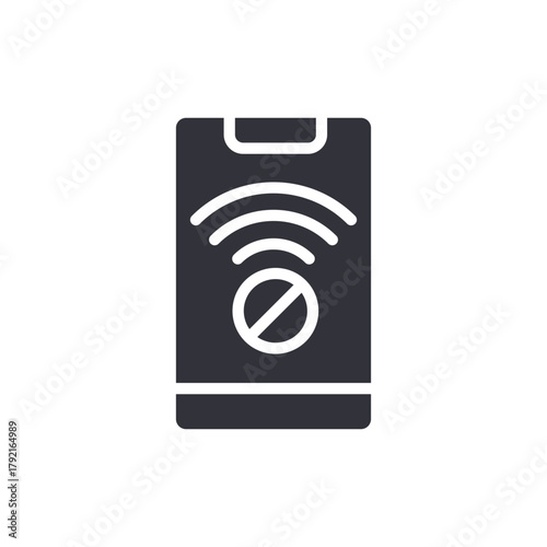 Smartphone No Signal Connection Problem Icon