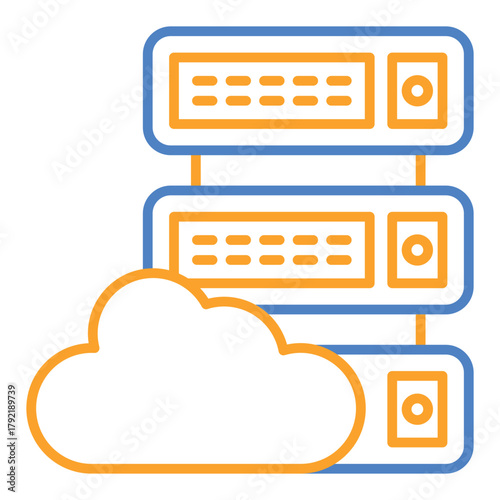 Cloud server Icon