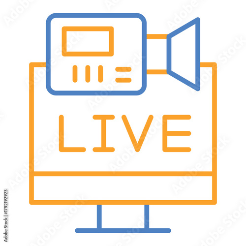 Live streaming Icon