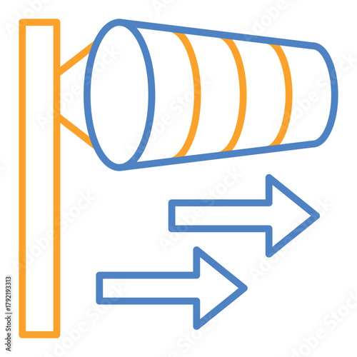 Wind direction Icon