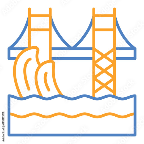Bridge tsunami Icon