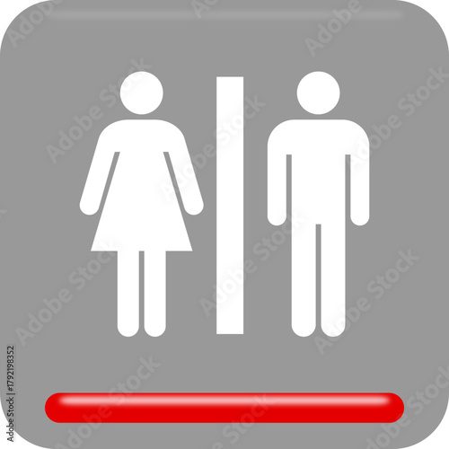 WC occupied Toilette besetzt