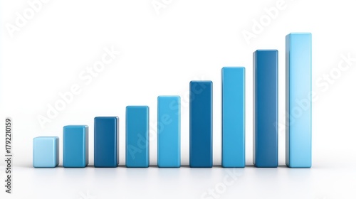 Blue and white cylinders are positioned in a line one after the other Free Download Blue and white cylinders are positioned in a line one after the other - GFXLoad
