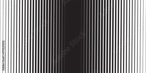 Black striped halftone gradient lines texture.
