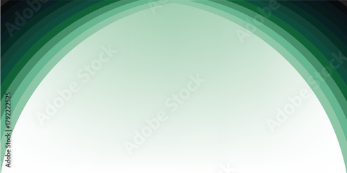 Light Green vector pattern with liquid shapes. Blurred geometric sample with gradient bubbles. A completely new template for your business design.