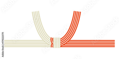 水引のベクターイラスト