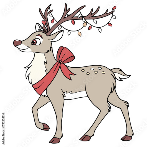 la renna di Babbo Natale 012