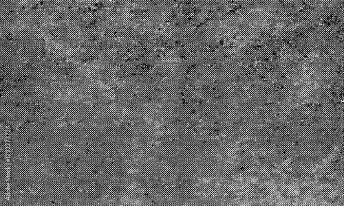 Dark gray asphalt surface pattern and rough concrete wall textures for a grunge background design