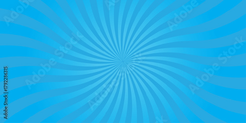 Abstract blue retro with sunburst pattern design. Vintage sunrays. sun beam vector banner design and comic burst gradient concept pattern.	
