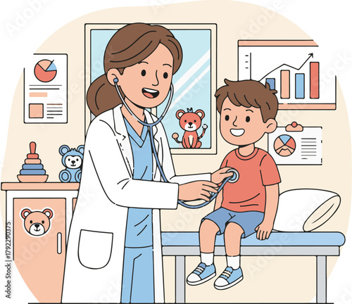 doctor who examines children