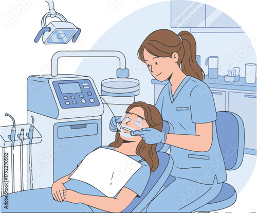 doctor and patient in hospital