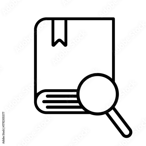 Search icon vector. Zoom illustration sign. San symbol. magnifying glass logo.