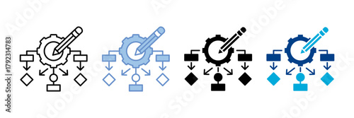 Design  Icon Set Multiple Style Collection