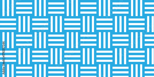 seamless blue pattern texture repeat grid triangle square geometric type cube fabric pattern shapes cover template design.	
