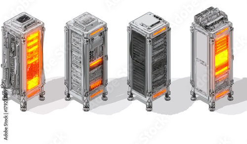 Mini Data Center Set: Modern, Modular, Efficient