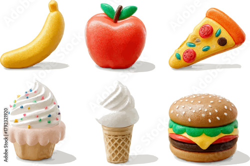 Foodie Fun: A colorful array of sweet and savory treats!