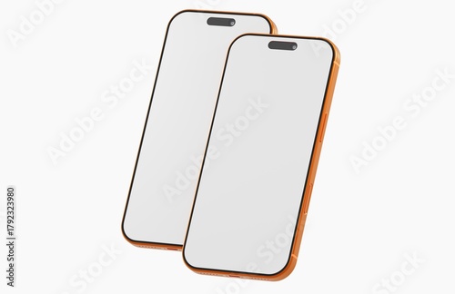 Showcasing two orange smart...
