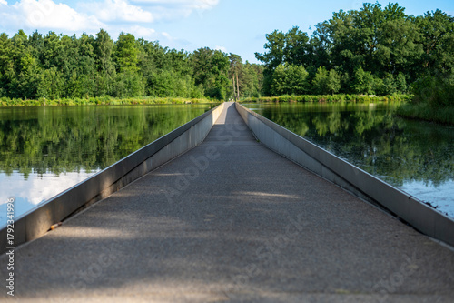 Cycling Through Water - Bokrijk