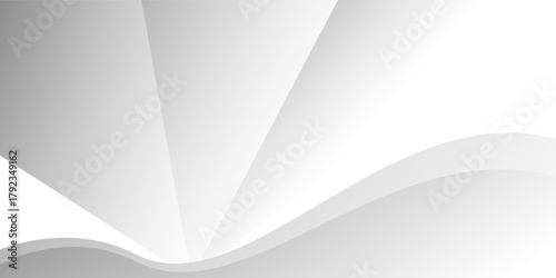 White and gray overlaps shape decoration background. texture white pattern. vector illustration