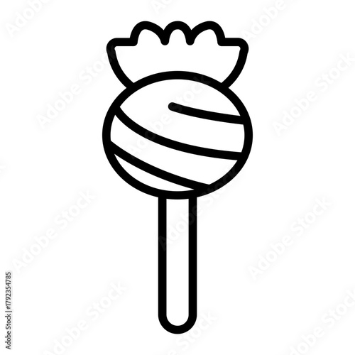 Candy icon vector image. Can be used for Nutrition.