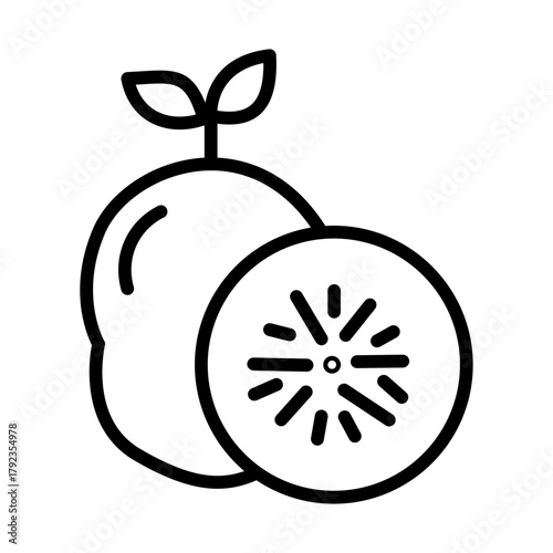 Fruits icon vector image. Can be used for Nutrition.