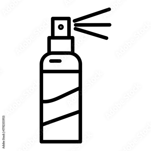 Spray icon vector image. Can be used for Laundry.