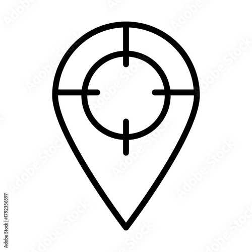 Location pins icon vector image. Can be used for Trekking.