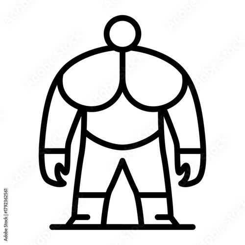 Giant icon vector image. Can be used for Fairytale.