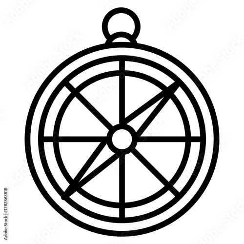 Cartographer icon vector image. Can be used for Rainforest.