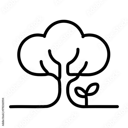 Conservationist icon vector image. Can be used for Rainforest.