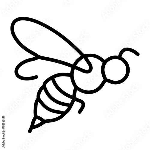 Pollinator icon vector image. Can be used for Global Warming.