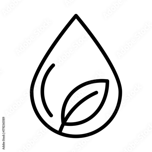 Water Treatment icon vector image. Can be used for Global Warming.