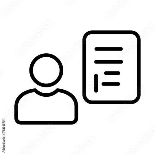 Stakeholder Update icon vector image. Can be used for Crisis Mangement.