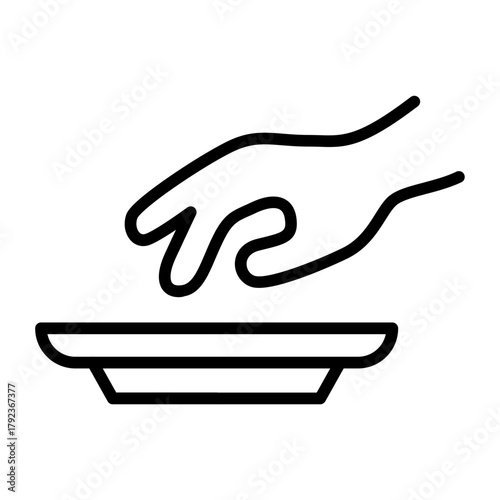 Compulsive Eating icon vector image. Can be used for Addiction.