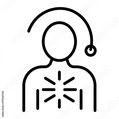 Emotional Dependence icon vector image. Can be used for Addiction.