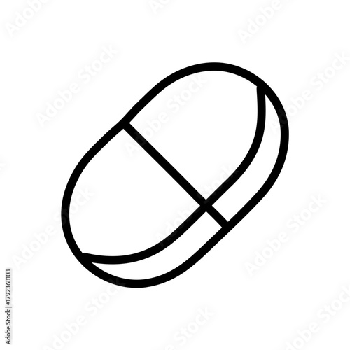 Oxycodone icon vector image. Can be used for Addiction.