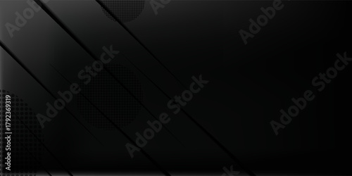 Wallpaper Mural Dark abstract tech background with business corporate concept. Vector illustration design for presentation, banner, cover, web, flyer, card, poster, wallpaper Torontodigital.ca