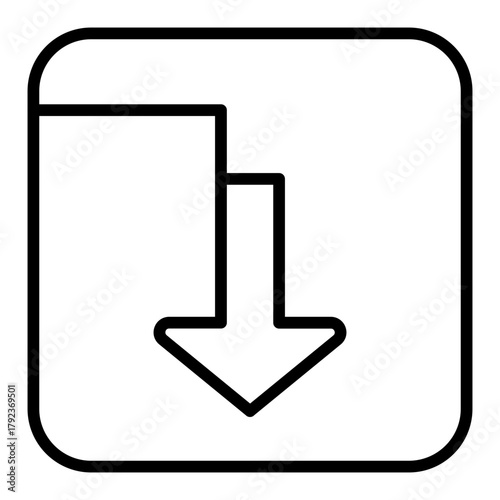 Mobile App Access icon vector image. Can be used for Coworking Space.