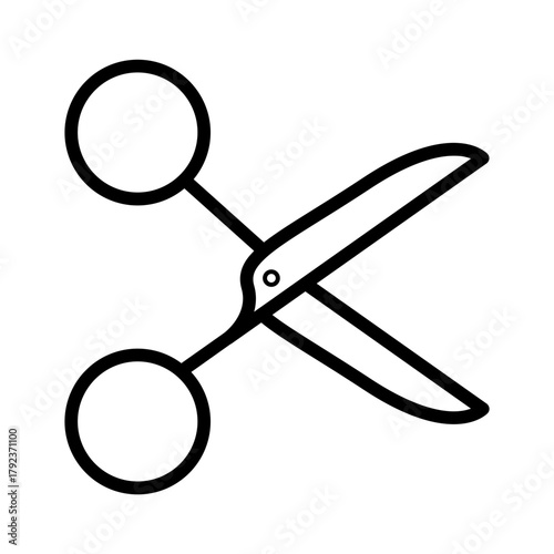 Cut Tool icon vector image. Can be used for Video Blog.
