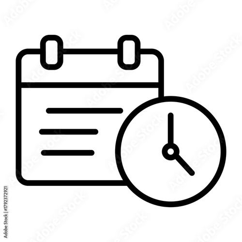 Late Payment Fee icon vector image. Can be used for Credit And Loan.